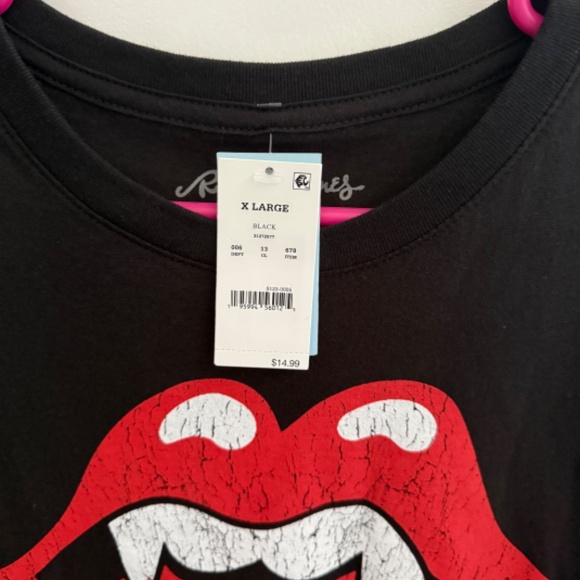 The Rolling Stones Vampire Halloween Shirt, XL NEW NWT - Picture 3 of 3